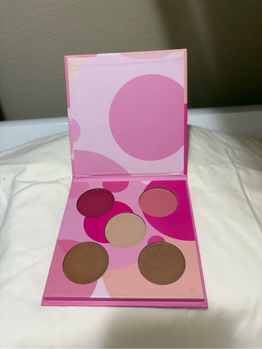 Coastal Scents Blush and Bronzer Mini Palette - Pink, Magenta, Peach